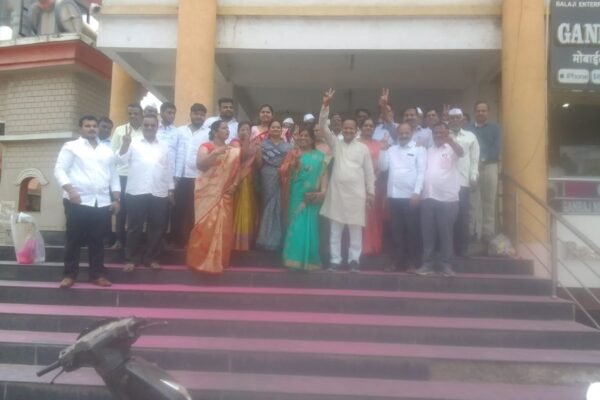 शिक्रापूर ग्राम पंचायतीच्या उपसरपंचपदी वंदना भुजबळ यांची निवड Swarajyatimesnews